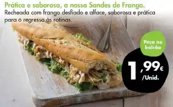 Prática e Saborosa, a Nossa Sandes de Frango