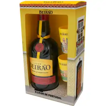 Continente Licor beirão com chávenas promoção