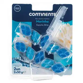 Continente Bloco sanitário multiativo marinho promoção