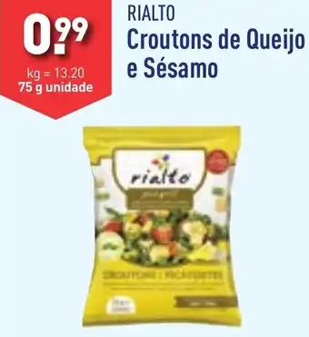 ALDI RIALTO Croutons de Queijo e Sésamo 75g promoção