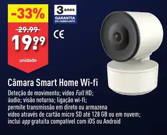 Câmara Smart Home Wi-fi