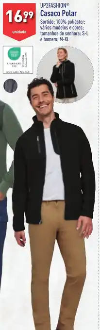 ALDI UP2FASHION Casaco Polar promoção