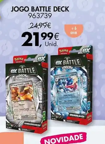 Pingo Doce JOGO BATTLE DECK 963739 promoção