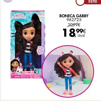 Pingo Doce BONECA GABBY 962725 promoção