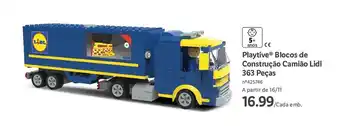 Lidl Playtive Blocos de Construção Camião Lidl 363 Peças promoção