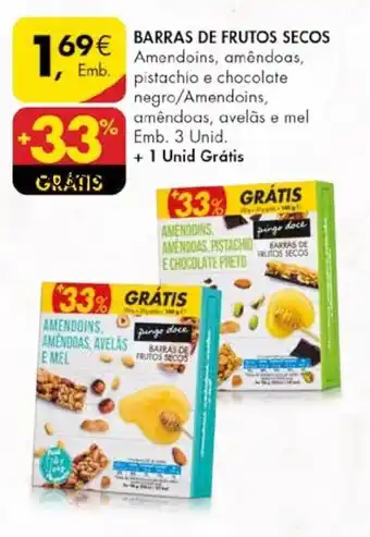 Barras de Frutos Secos