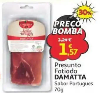 Auchan Presunto Fatiado Damatta 70g promoção