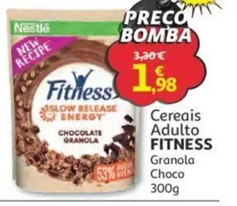 Auchan Cereais Adulto Fitness Granola Choco 300g promoção