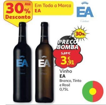 Auchan Vinho EA 0,75L promoção