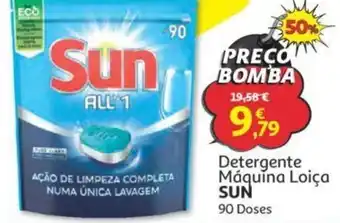 Auchan Detergente Máquina Loiça Sun promoção