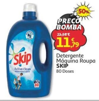 Auchan Detergente Máquina Roupa Skip promoção