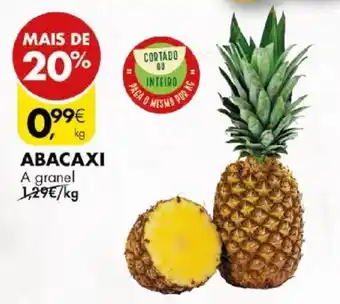Pingo Doce ABACAXI A granel promoção