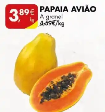 Pingo Doce PAPAIA AVIÃO promoção