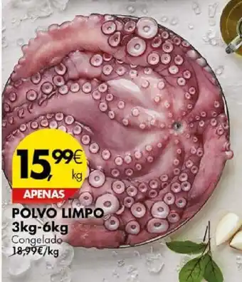 Pingo Doce POLVO LIMPO 3kg-6kg promoção