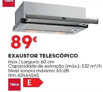 Bricomarché EXAUSTOR TELESCÓPICO promoção