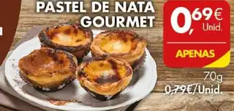 Pingo Doce PASTEL DE NATA GOURMET 70g promoção