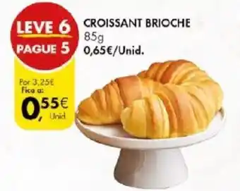 Pingo Doce CROISSANT BRIOCHE 85g promoção