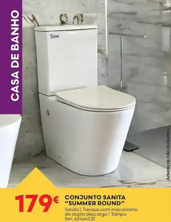 Bricomarché CONJUNTO SANITA "SUMMER ROUND" promoção