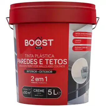 Continente Tinta plástica interior/exterior creme promoção