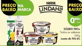 Pingo Doce SÓLIDO PRO+ Todos os sabores 160g promoção