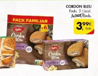 Pingo Doce CORDON BLEU Emb. 2 Unid. promoção