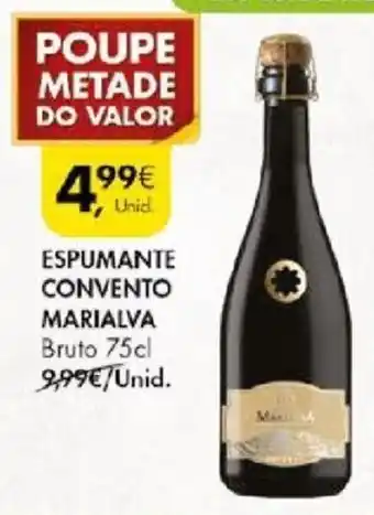 Pingo Doce ESPUMANTE CONVENTO MARIALVA Bruto 75cl promoção