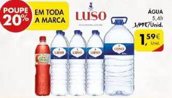 Pingo Doce ÁGUA 5,4lt promoção