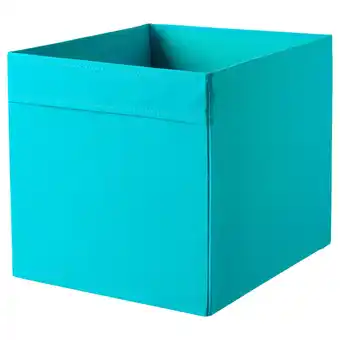 IKEA Dröna caixa, azul, 33x38x33 cm promoção