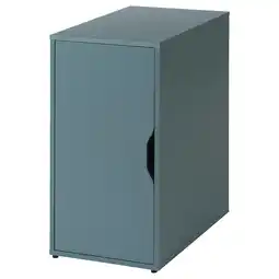 IKEA Alex módulo de arrumação, cinz/turquesa, 36x70 cm promoção