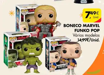 BONECO MARVEL FUNKO POP Vários modelos
