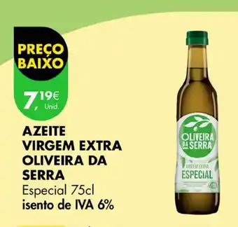 Pingo Doce AZEITE VIRGEM EXTRA OLIVEIRA DA SERRA Especial 75cl promoção