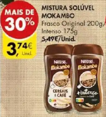 Pingo Doce MISTURA SOLÚVEL MOKAMBO 200g promoção