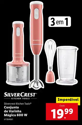 Lidl Silvercrest Kitchen Tools Conjunto de Varinha Mágica 600 W promoção