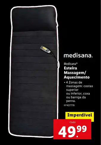 Lidl Medisana Esteira Massagem/ Aquecimento promoção