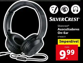 Lidl Silvercrest Auscultadores On-Ear promoção