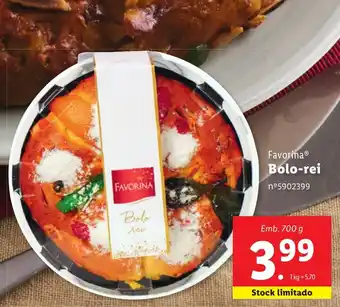 Lidl Favorina Bolo-rei Emb. 700 g promoção