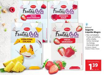 Lidl Milbona® Iogurte Líquido Magro Iogurte Líquido Magro promoção