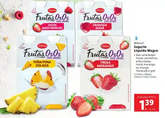 Lidl Milbona® Iogurte Líquido Magro Iogurte Líquido Magro promoção