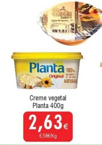 Froiz Creme vegetal Planta 400g promoção