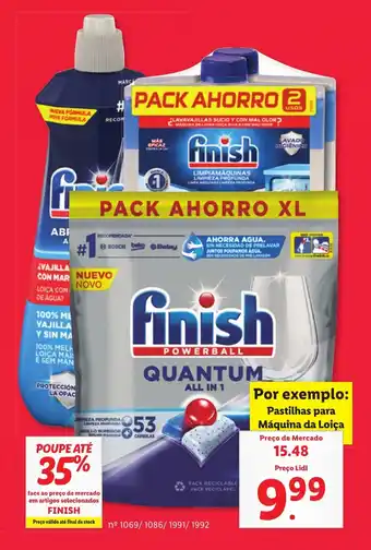Lidl Finish promoção