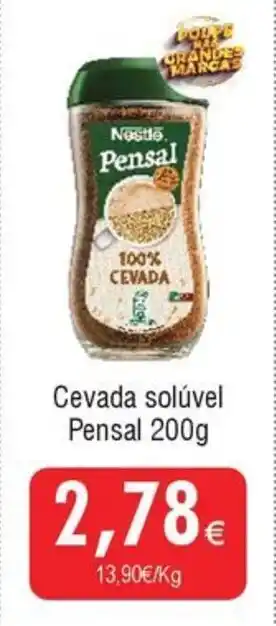Cevada solúvel Pensal 200g