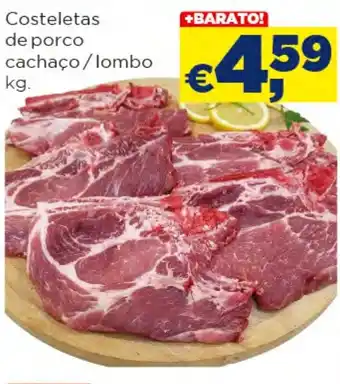 Bolama Costeletas de porco cachaço/lombo kg. promoção
