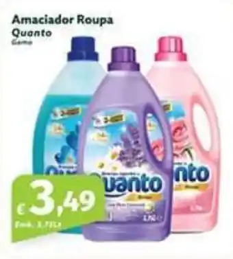 Amaciador Roupa Quanto