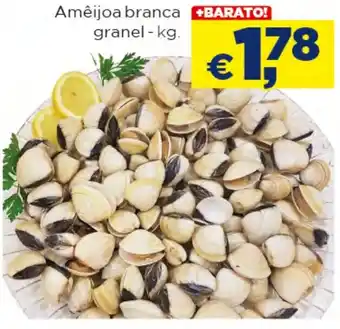 Bolama Amêijoa branca granel - kg. promoção