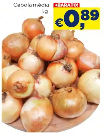 Cebola média kg.