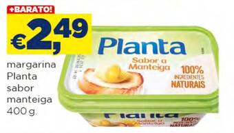 Bolama Margarina Planta sabor manteiga 400 g. promoção