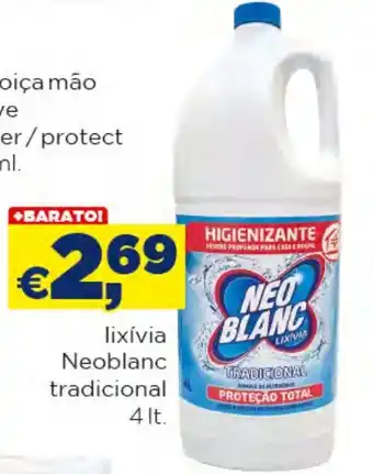 Lixivia Neoblanc tradicional 4 lt.