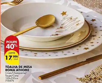 TOALHA DE MESA ROMA ATHOME