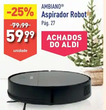 ALDI AMBIANO Aspirador Robot promoção