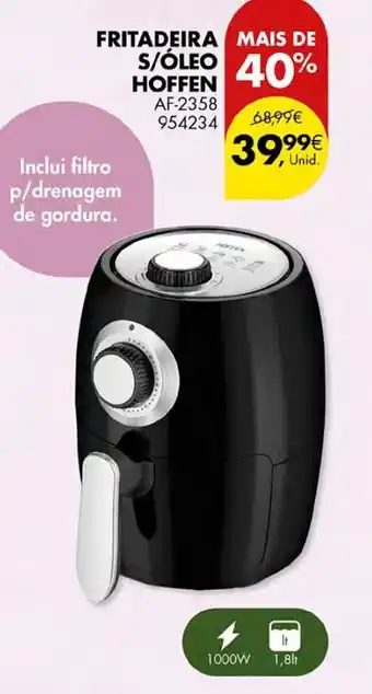 Pingo Doce FRITADEIRA S/OLEO HOFFEN promoção